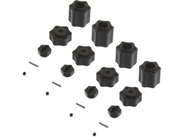Axial Hex Hub Conv Set (12mm)(4pcs) 9026/Wraith / AXIC8027