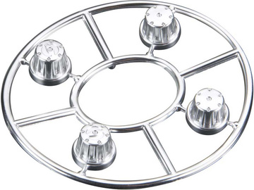 Axial krytka uchycení kola chrom (4) / AXIC8080