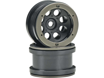 Axial disk 2.2" Beadlock 8-otvorů černý (2) Axial disk 2.2" Beadlock 8-otvorů černý (2) / AXIC8097