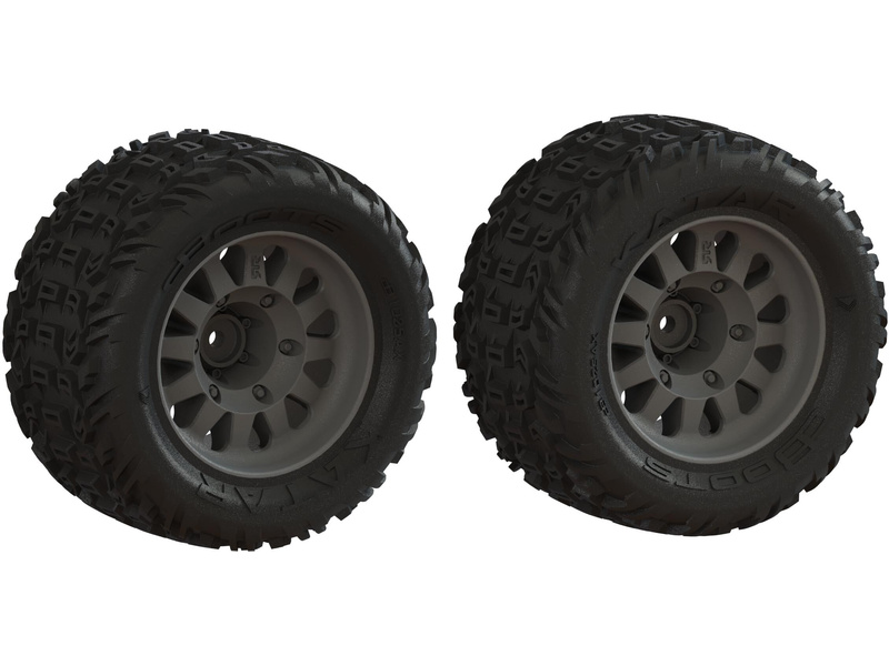 Arrma koleso s pneu dBoots Katar (2) ARA-1553