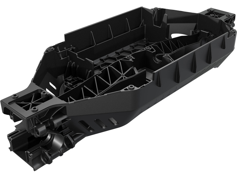 Arrma podvozek, rozvor 386 mm, kompozitový: Quake 4S BLX