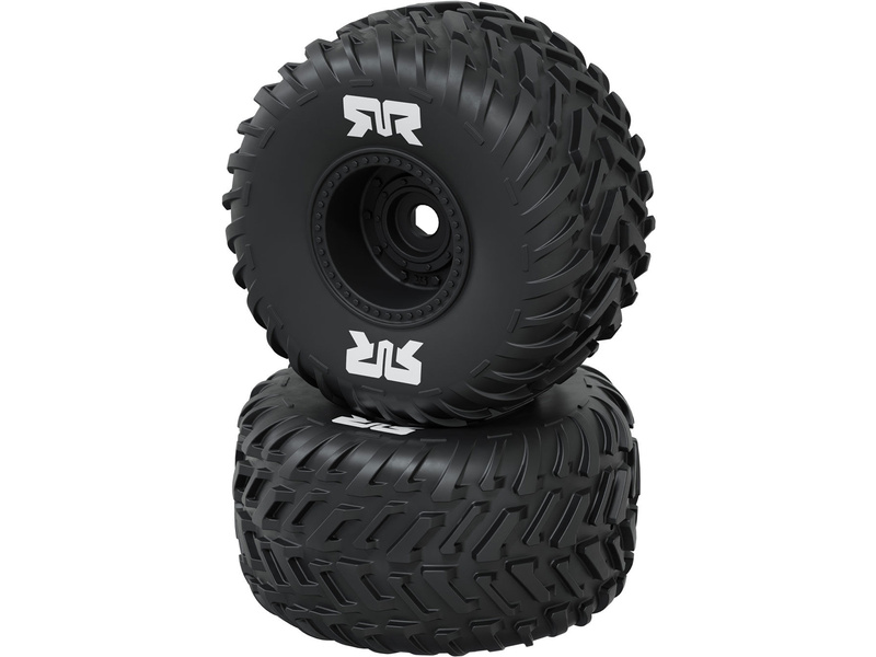 Arrma pneu dBoots Cut Chevron, 16mm, černé (2)