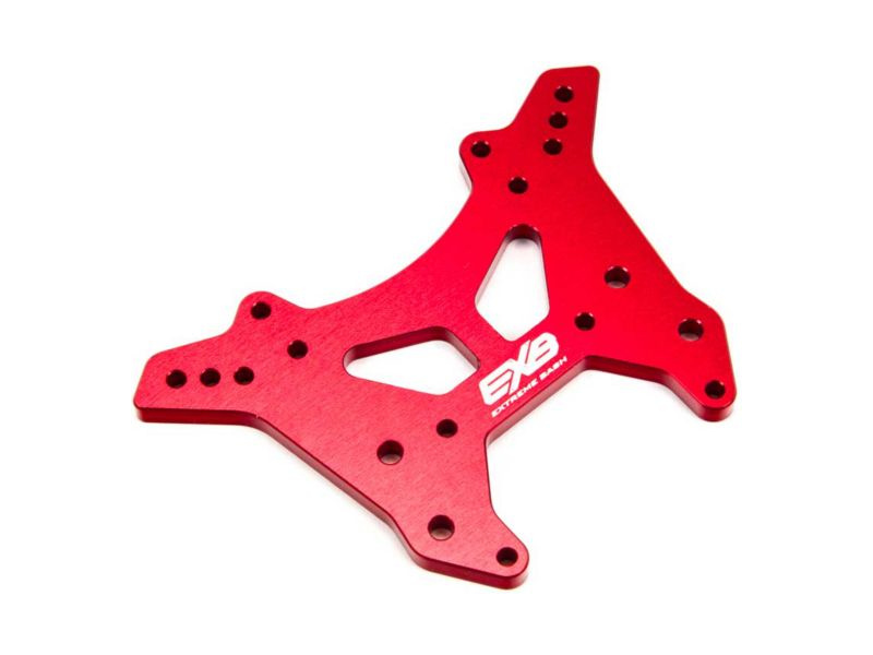 Arrma veža tlmičov predná L CNC 7075 T6 hliník, červená ARA320577