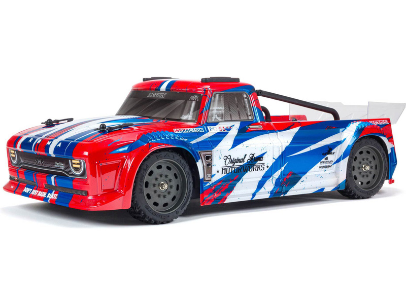 Arrma Infraction Mega 1:8 4WD RTR červená ARA4215V3BIT1