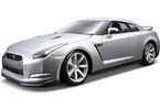 Bburago 1:18 2009 Nissan GT-R silver