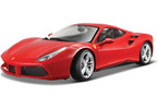 Bburago Ferrari 488 GTB 1:18 červená