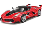 Bburago Ferrari FXX K 1:18 červená metalíza