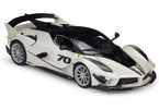 Bburago Ferrari FXX-K EVO No.70 1:18 bílá/černá