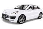 Bburago Plus Porsche Macan 1:24 bílá metalíza