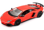 Bburago Lamborghini Aventador LP 750-4 SV 1:24 červená