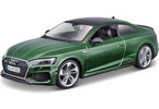 Bburago Audi RS 5 Coupe 1:24 zelená metalíza