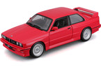 Bburago BMW 3 Series M3 1988 1:24 červená