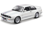 Bburago BMW 3 Series M3 1988 1:24 bílá