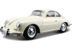 Bburago Porsche 356B Coupe 1961 1:24 krémová