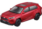 Bburago Toyota RAV4 2022 1:43 červená metalíza