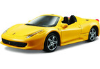 Bburago Ferrari 458 Spider 1:43 žlutá