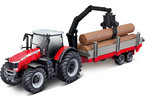 Bburago Massey Ferguson 8740S with wood
