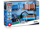 Bburago New Holland T7.315 with accessories (gift set)