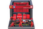 Bburago Ferrari SF-25 (2025) 1:43 #16 Leclerc (Pit Pass Set)