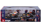 Bburago Red Bull Racing 1:43 #1 Max Verstappen (dárkový set 4ks)
