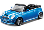 Bburago 1:32 Mini Cooper S Cabriolet metalic blue