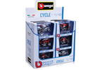 Bburago motocykly 1:18 (sada 18ks)