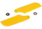 Blade Tail Rotor Blade Set, Yellow: B450 3D, B400, B450 X