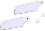 Blade Tail Rotor Blade Set, White: B450, 330X