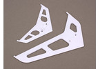 Blade Stabilizer/Fin Set, White: B450, 330X