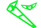 Blade Green Carbon Fiber Fins: 360 CFX