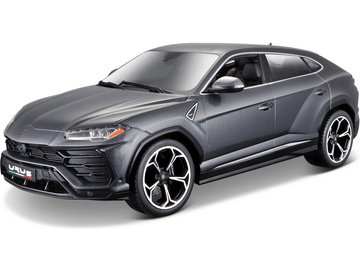 Bburago Plus Lamborghini Urus 1:18 šedá metalíza Bburago Plus Lamborghini Urus 1:18 šedá metalíza / BB18-11042G