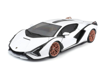 Bburago Lamborghini Sián FKP 37 1:18 bílá Bburago Lamborghini Sián FKP 37 1:18 bílá / BB18-11046W