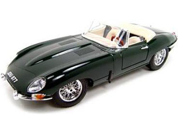 Bburago Jaguar E-type Cabriolet 1:18 zelená Bburago Jaguar E-type Cabriolet 1:18 zelená / BB18-12046