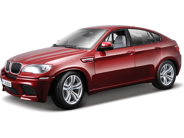 Bburago 1:18 BMW X6 M metalic red Bburago 1:18 BMW X6 M metalic red / BB18-12081R