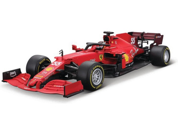 Bburago Ferrari SF21 1:18 #55 Carlos Sainz Bburago Ferrari SF21 1:18 #55 Carlos Sainz / BB18-16809SA