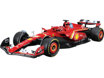 Bburago Ferrari SF-24 (2024) 1:24 Kit #16 Leclerc (s podstavcem) Bburago Ferrari SF-24 (2024) 1:24 Kit #16 Leclerc (s podstavcem) / BB18-26856