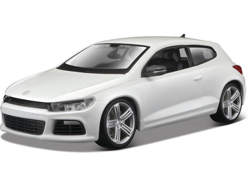 Bburago Plus Volkswagen Scirocco R 1:24 white Bburago Plus Volkswagen Scirocco R 1:24 white / BB18-21060W