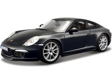 Bburago Plus Porsche 911 Carrera S 1:24 black Bburago Plus Porsche 911 Carrera S 1:24 black / BB18-21065B