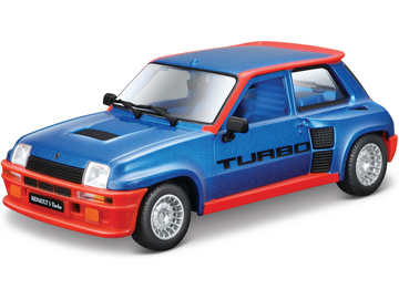 Bburago Renault 5 Turbo 1:24 modrá / BB18-21088B