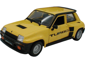 Bburago Renault 5 Turbo 1:24 žlutá / BB18-21088Y
