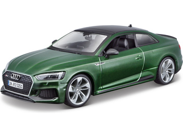 Bburago Audi RS 5 Coupe 1:24 zelená metalíza / BB18-21090G
