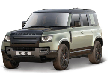 Bburago Land Rover Defender 110 1:24 Green metallic Bburago Land Rover Defender 110 1:24 Green metallic / BB18-21101G
