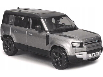 Bburago Land Rover Defender 110 1:24 stříbrná / BB18-21101S