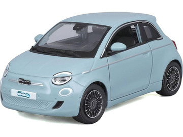 Bburago Fiat 500e 2023 1:24 modrá Bburago Fiat 500e 2023 1:24 modrá / BB18-21110BU