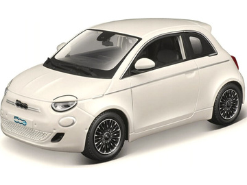 Bburago Fiat 500e 2023 1:24 bílá Bburago Fiat 500e 2023 1:24 bílá / BB18-21110WT