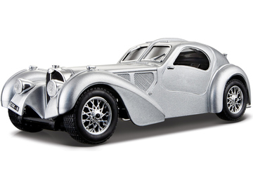 Bburago Bugatti 1:24 stříbrná / BB18-22092