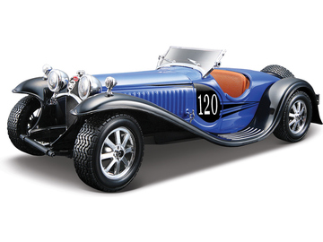 Bburago Kit Bugatti Type 55 1:24 modrá / BB18-25035