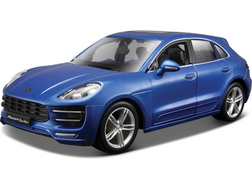 Bburago Kit Porsche Macan 1:24 modrá / BB18-25117