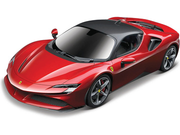 Bburago Ferrari SF90 Stradale 1:24 červená / BB18-26028