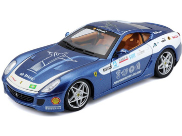 Bburago Ferrari 599 GTB 1:24 Panamericana modrá metalíza / BB18-26560